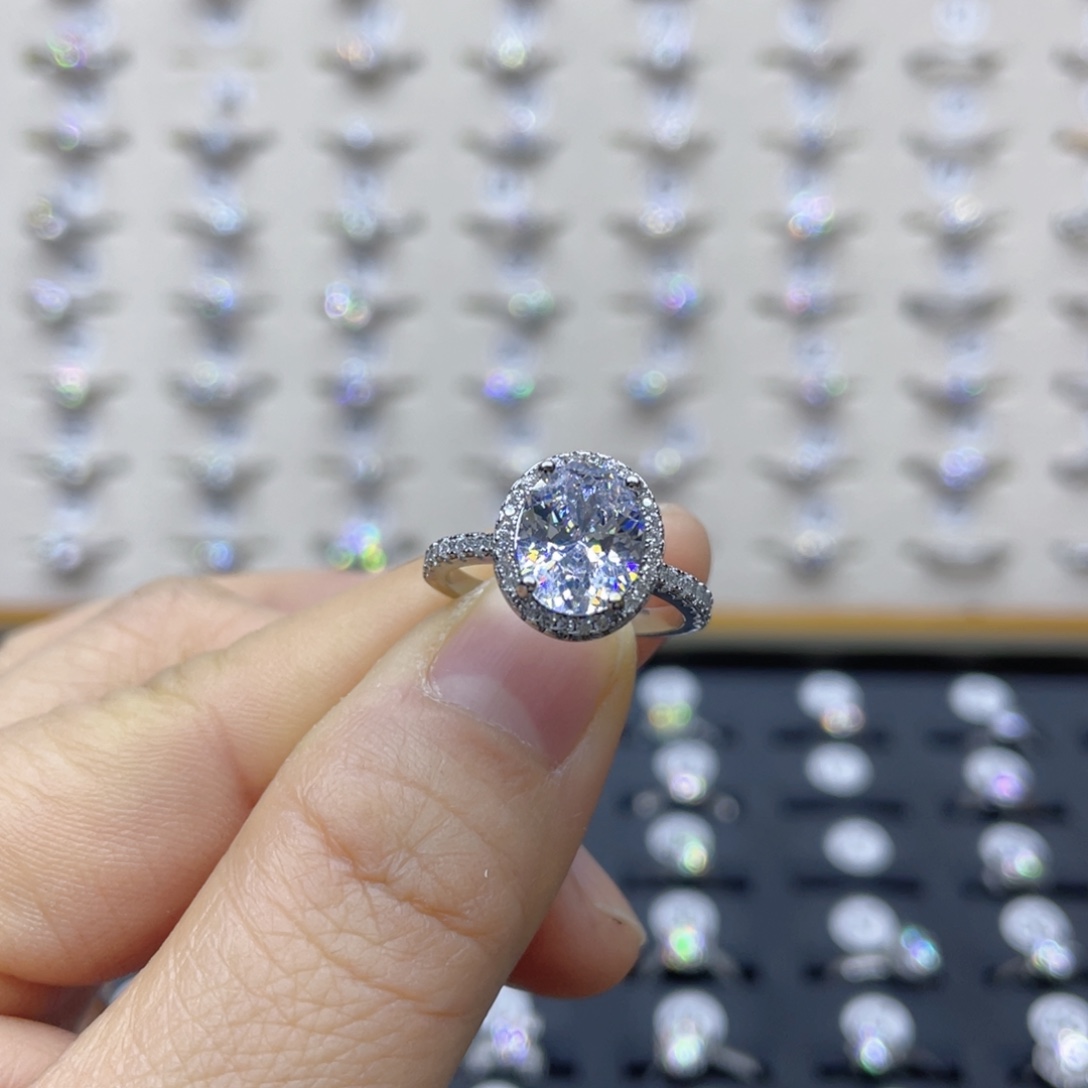 莫桑石非金属18圈口