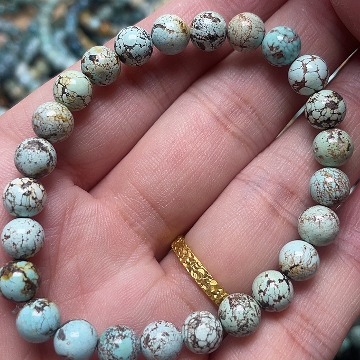 绿松石未镶嵌7.2左右的