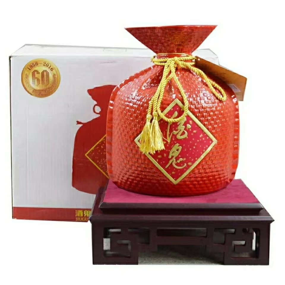 酒鬼 红坛3L大坛馥郁香型白酒 收藏送礼 高度白酒52度3L*1坛