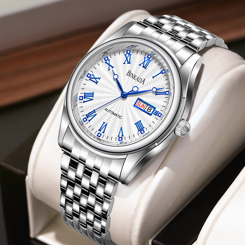 宾卡达（binkada）潮流气质男士全自动机械腕表-6662
