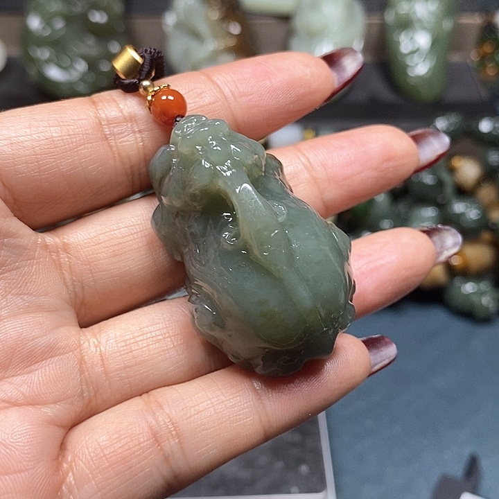 和田玉挂件未镶嵌