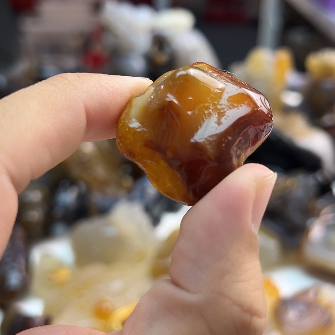 玛瑙/玉髓未镶嵌吊坠(不含链)