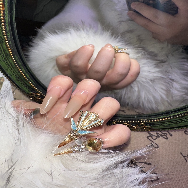 流沙凤凰金-宫廷手工流沙嬛嬛甲