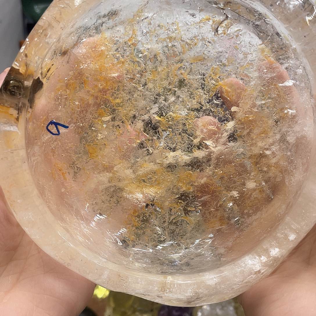 水晶珠宝半成品未镶嵌?***虹