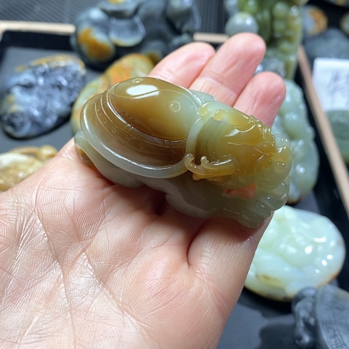 和田玉把件未镶嵌顾***你