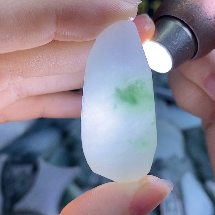 翡翠裸石纯天然翡翠