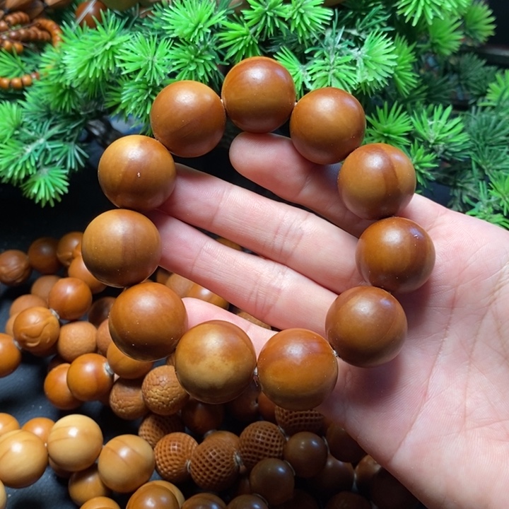 手串橄榄核2.1尺寸光珠