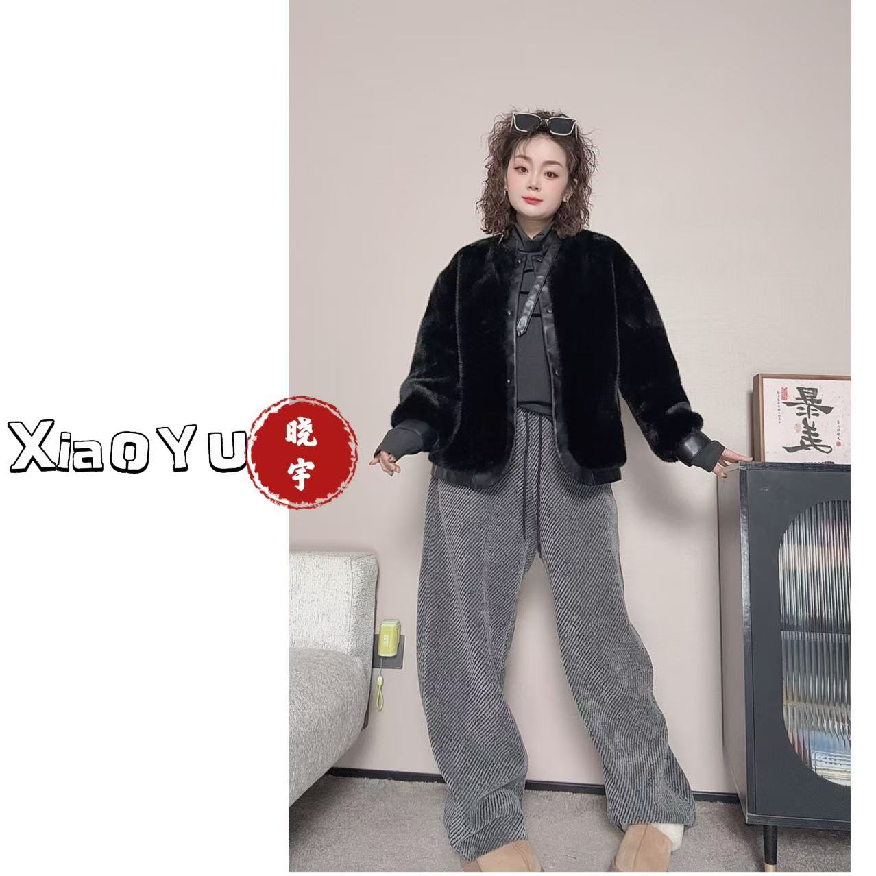 【No退换】瑕疵品 欧货【年货～夹克草】外套 XS 888