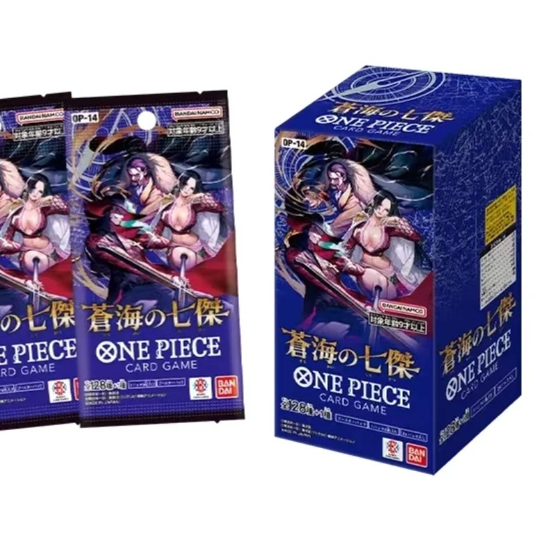 【桃桃拆卡】海贼王op14 沧海七杰 七武海 盲盒卡牌 直播代拆