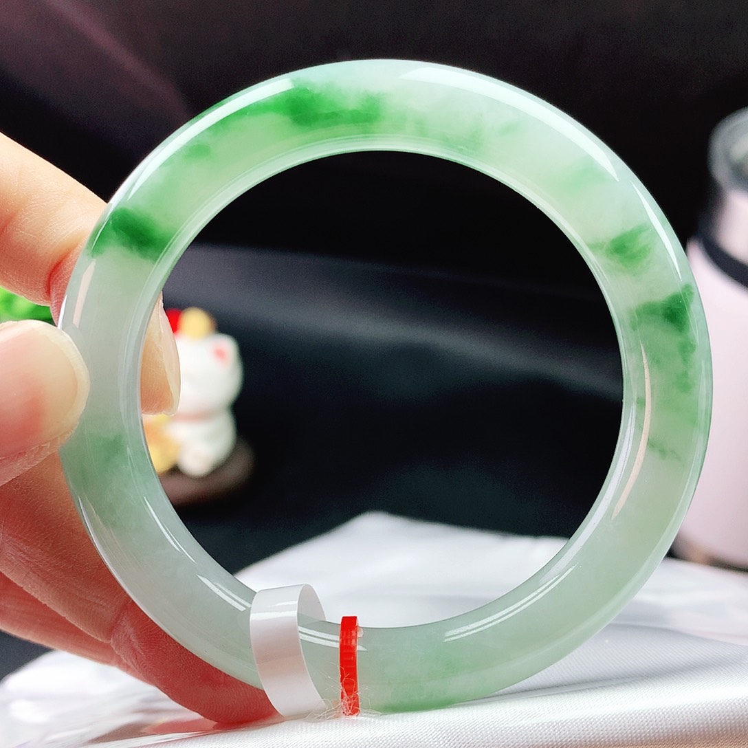 未镶嵌手镯翡翠53圆