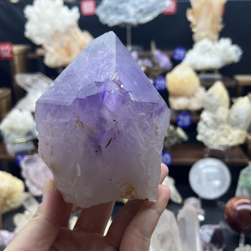 马达加斯加紫水晶骨干权杖