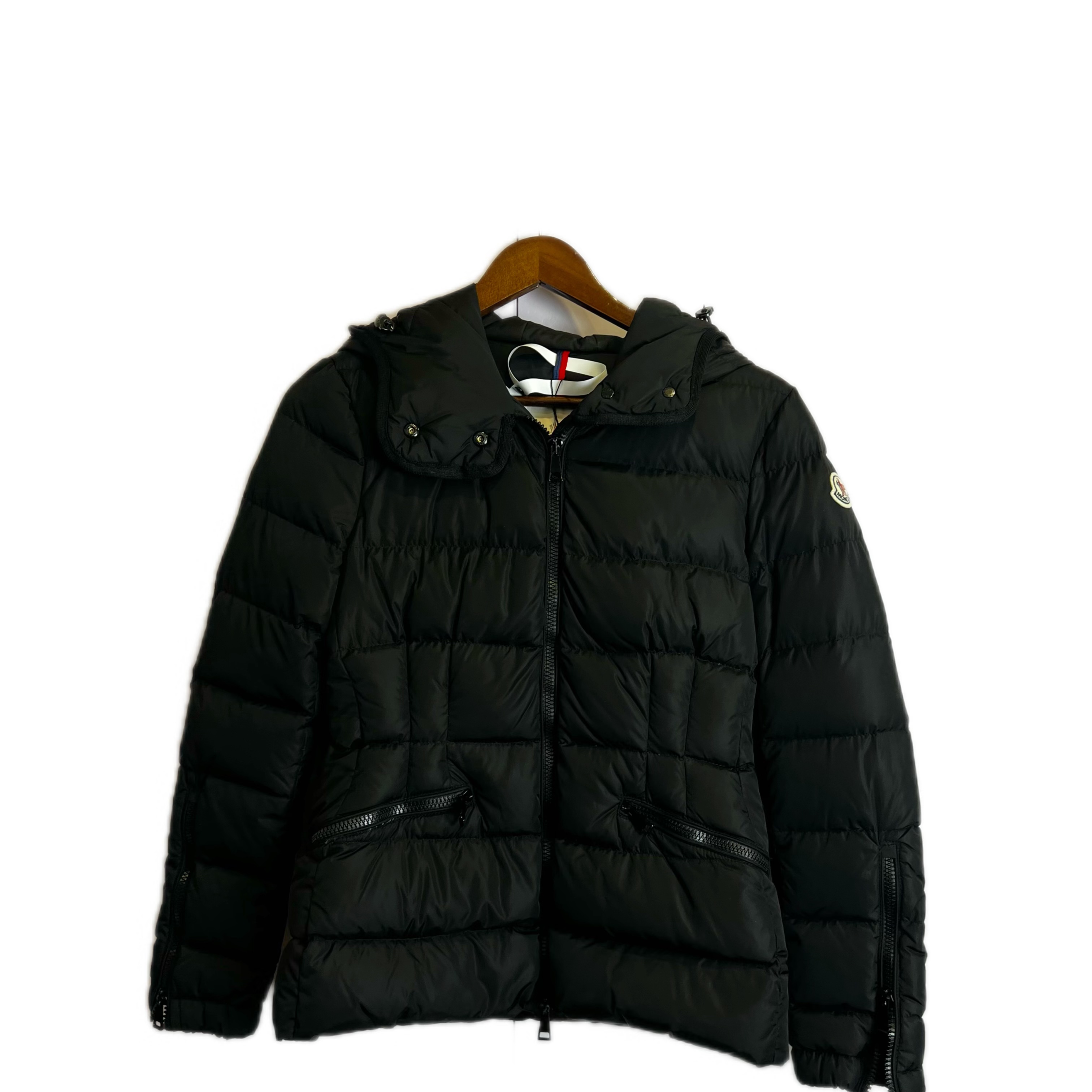 99新 MONCLER 02463 徽标收腰款羽绒服 1码