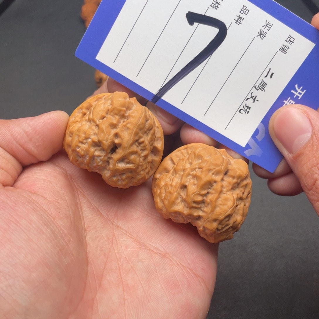 文玩核桃把件蛤蟆头39