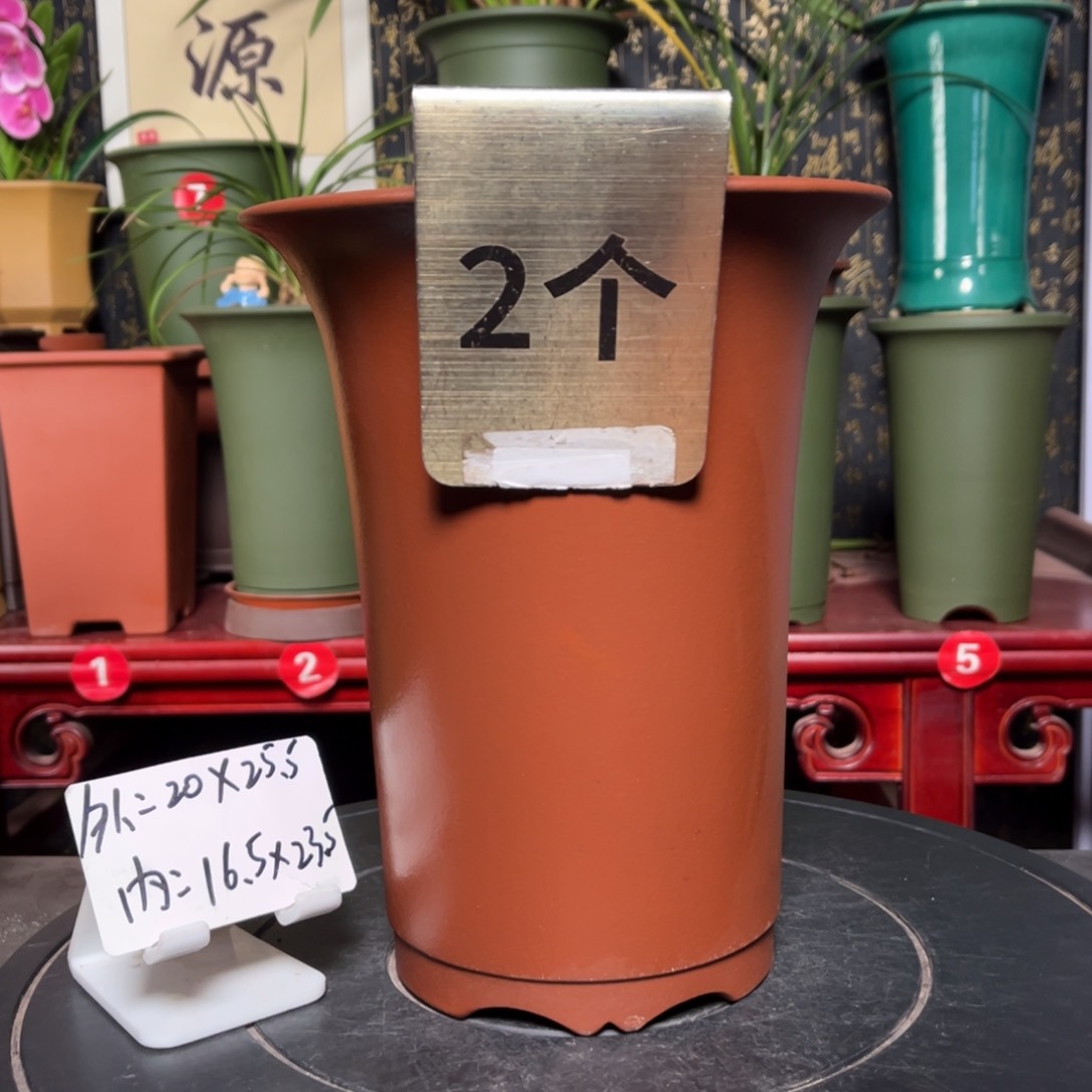 紫砂花盆紫砂花盆