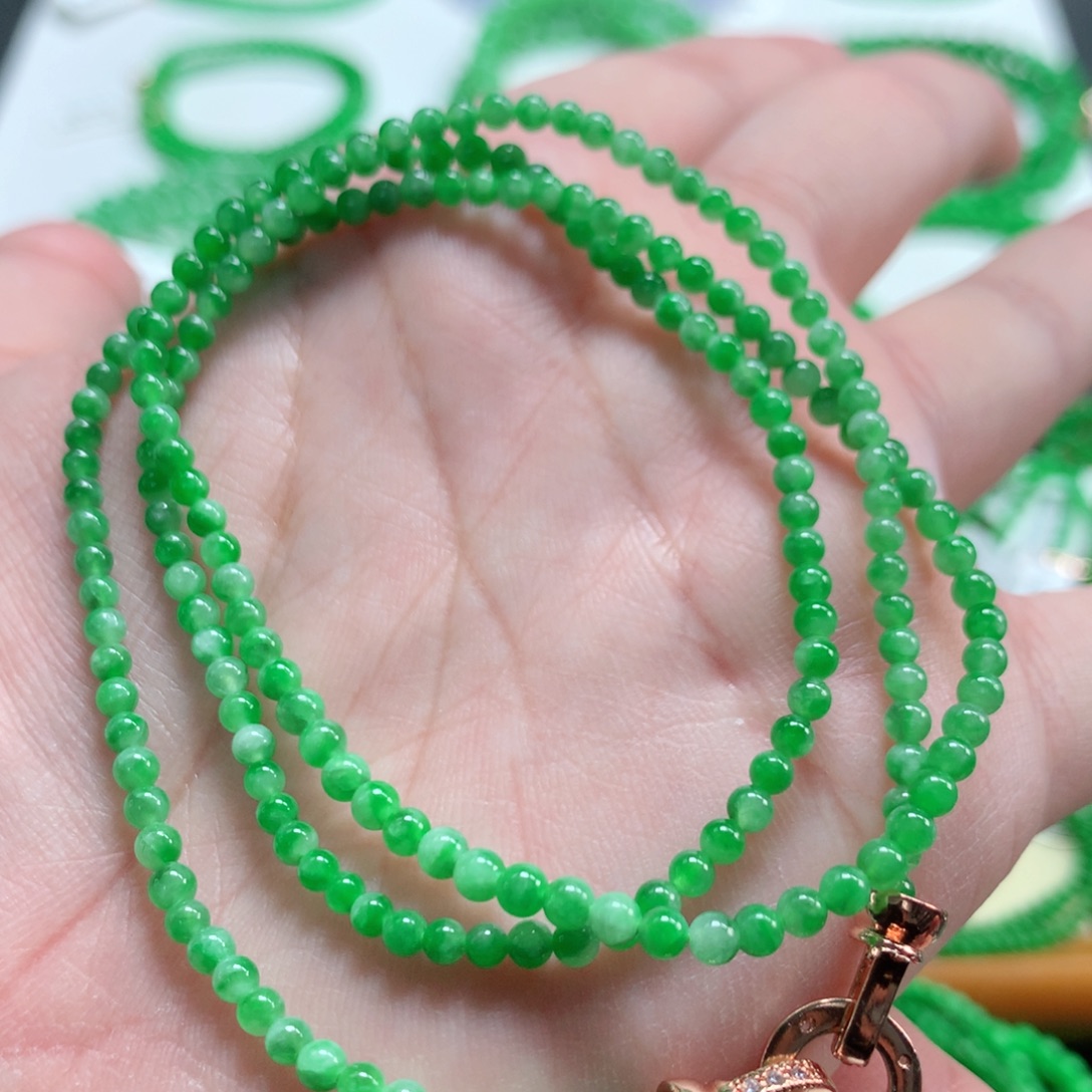 翡翠未镶嵌手链翡翠