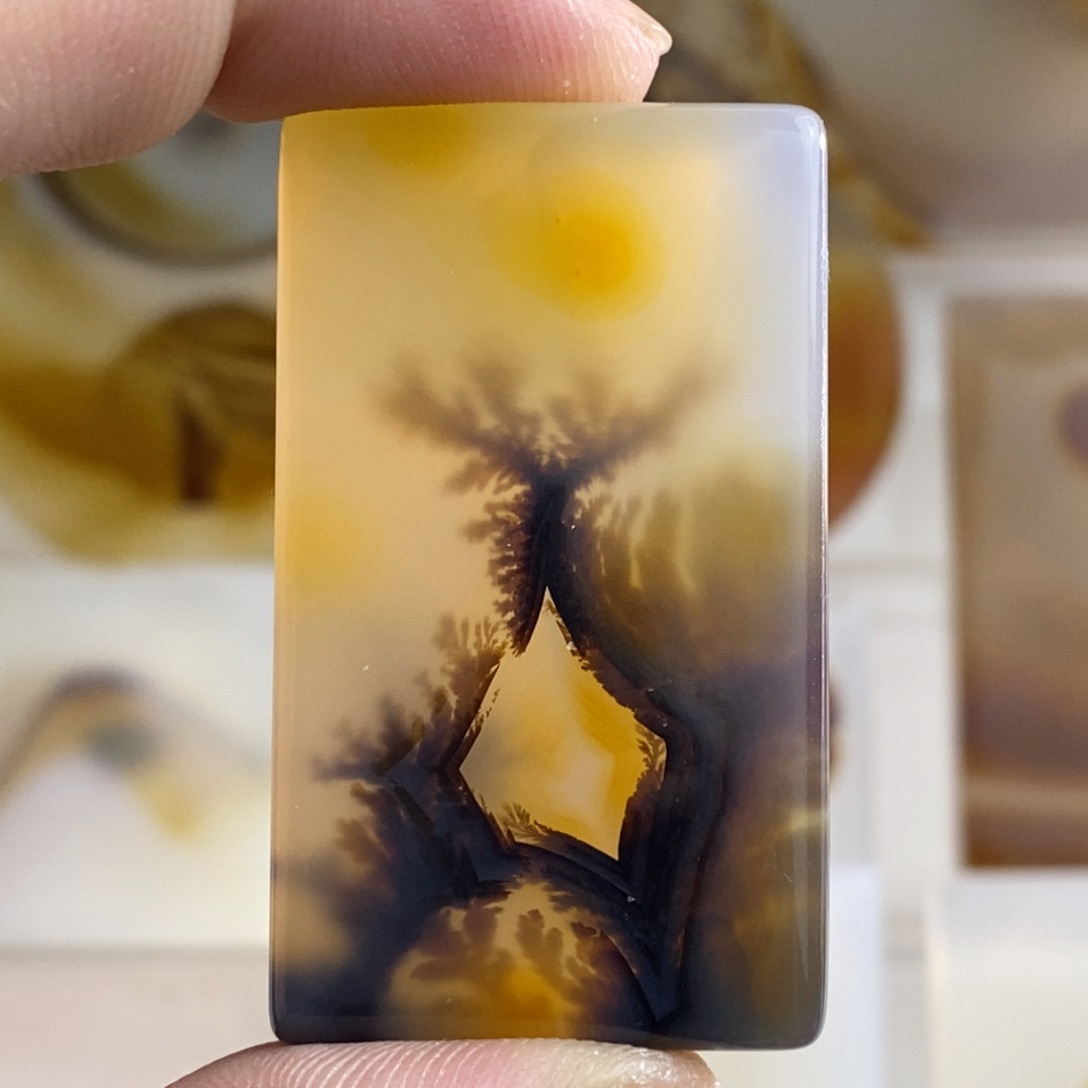 玛瑙/玉髓吊坠未镶嵌