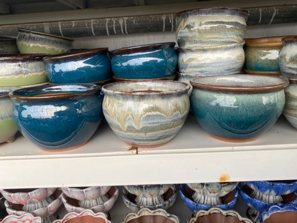 多肉植物盆 一组3个色口径14，高度10