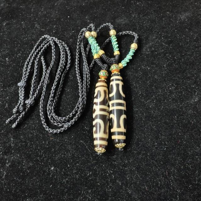 【曹美丽精选】H72823-玛瑙DIY脖挂-莲师法帽-多样性发其一-57*12mm