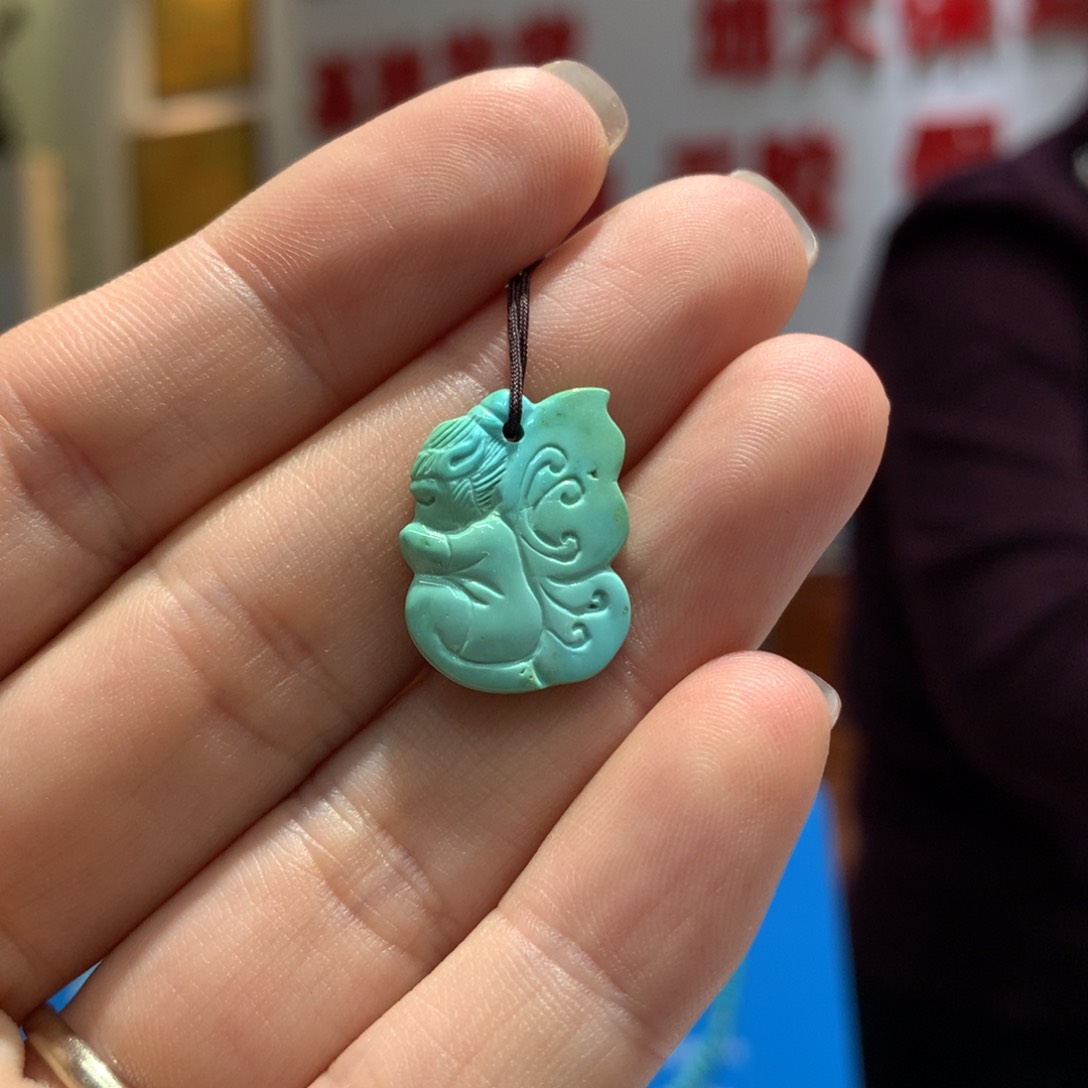 绿松石配饰未镶嵌