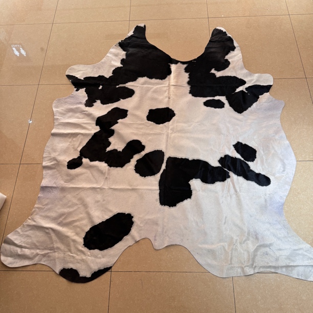 【本尼家】R213 235*220cm专拍牛皮地毯家用轻奢手工