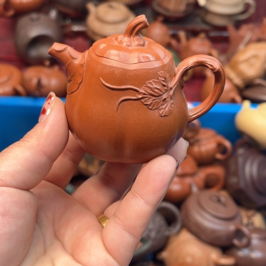 紫砂茶壶……瑕疵……