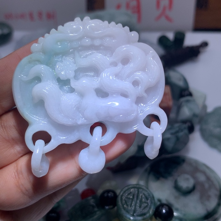 颈饰未镶嵌翡翠保真天然A货翡翠