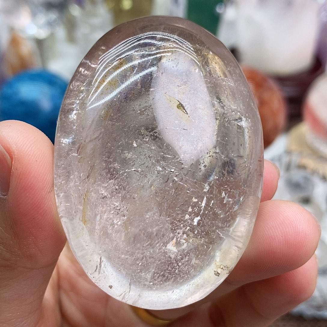 未镶嵌珠宝半成品水晶微瑕原石小矿坑
