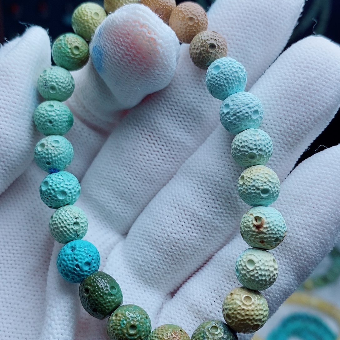 未镶嵌绿松石珠宝奇石