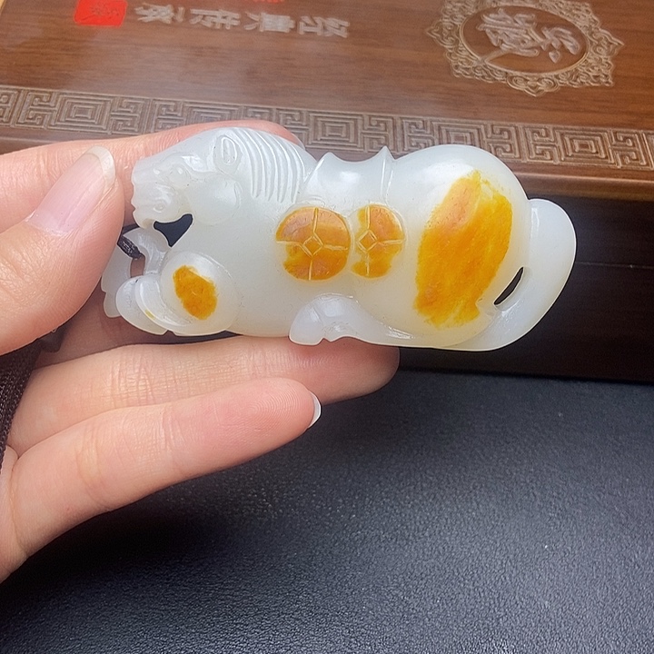 和田玉挂件未镶嵌N