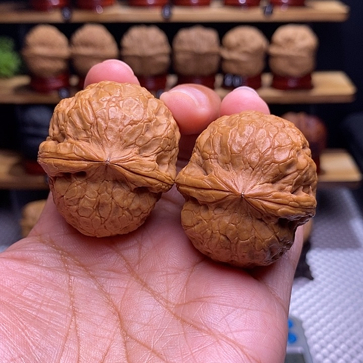 文玩核桃把件将军膀53