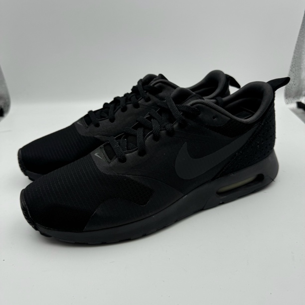 95新 NIKE/耐克 42码265/Nike Air Max Tavas 跑鞋 全黑