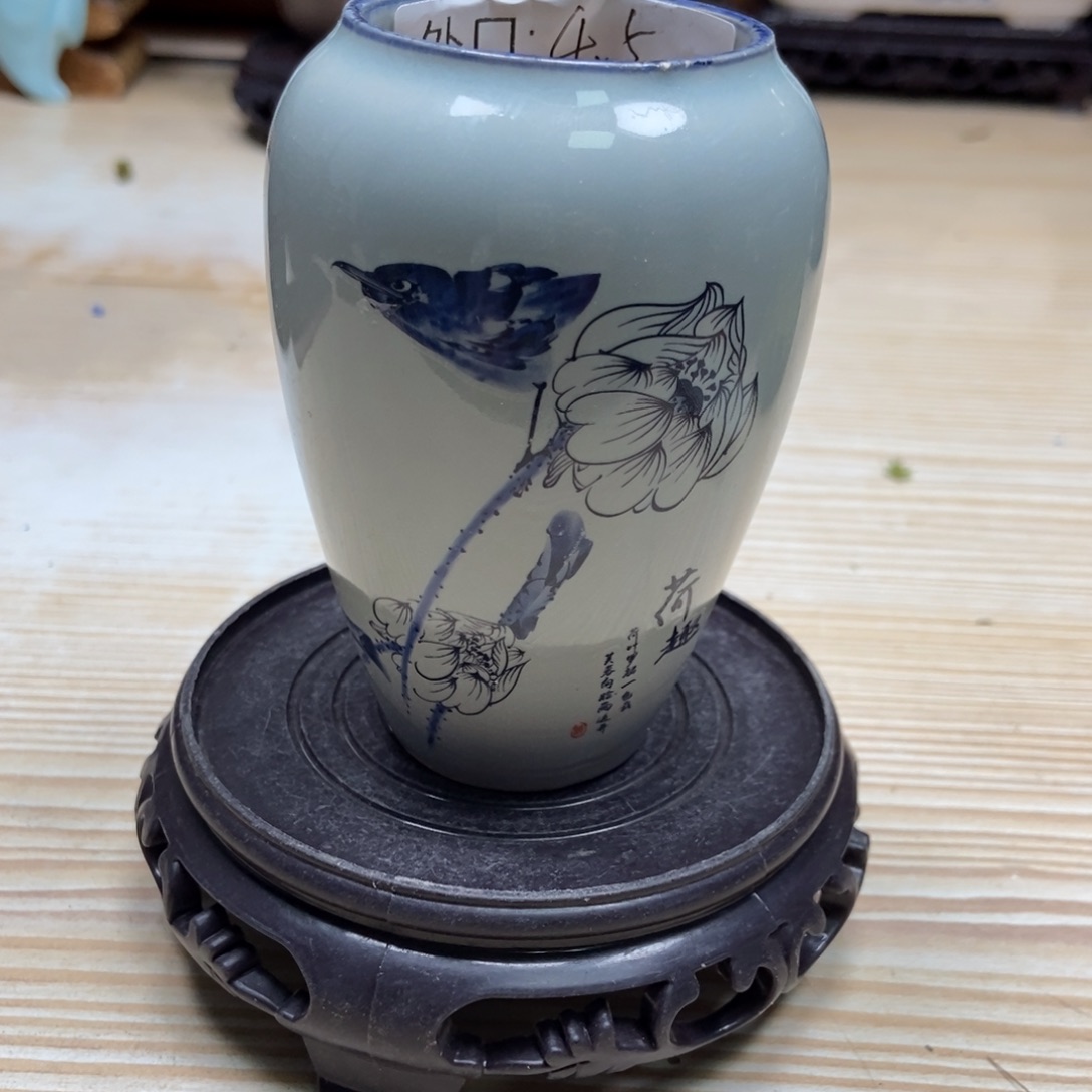 瓷片陶瓷花盆陶瓷艺术