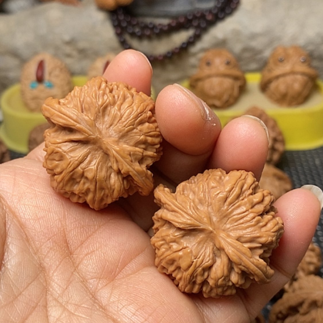 【闪购商品】把件文玩核桃狮虎兽38