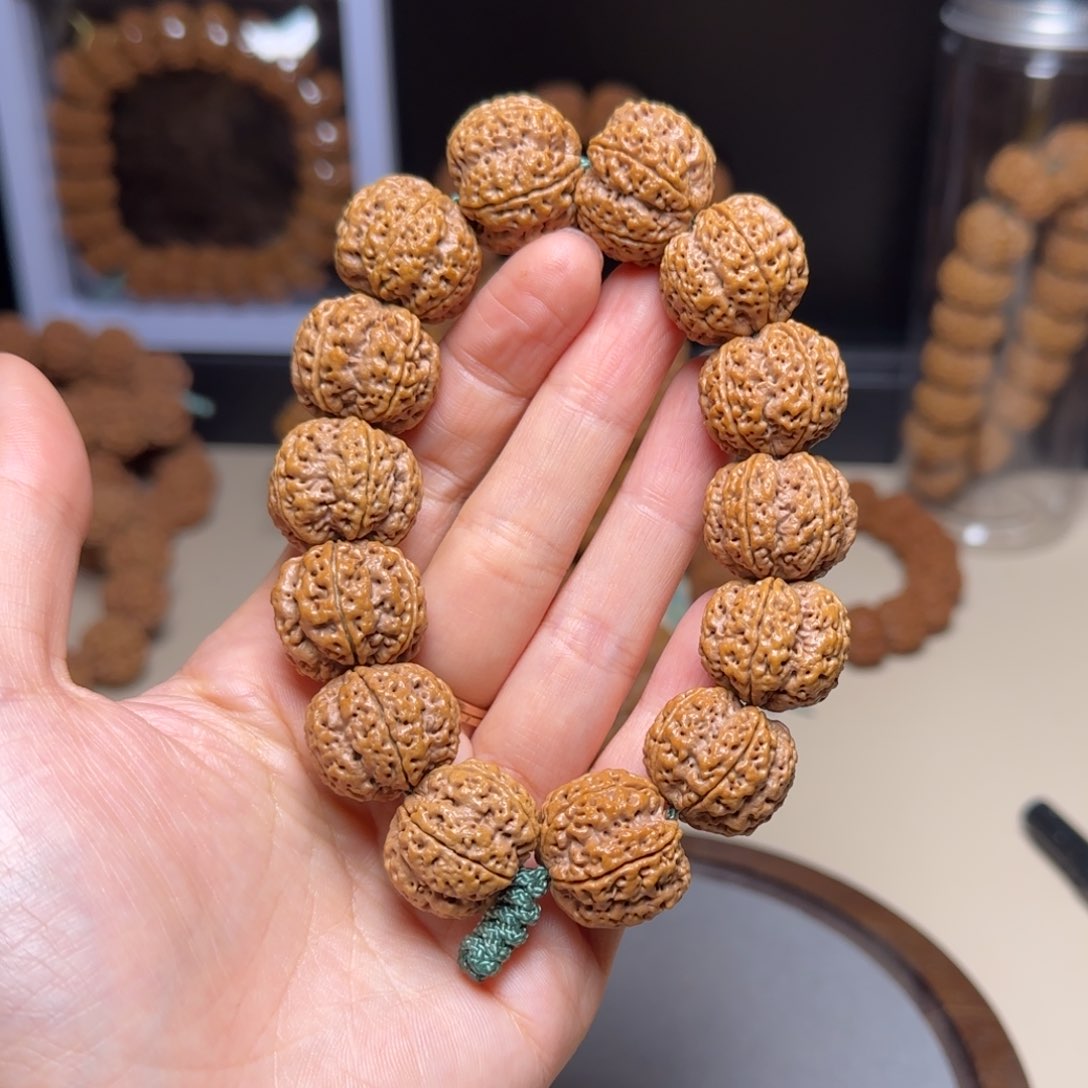 金刚菩提手串鹰爪梅花21➕