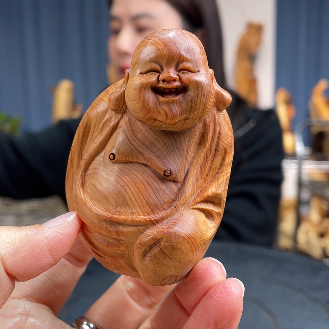 柏木（崖柏）手把件