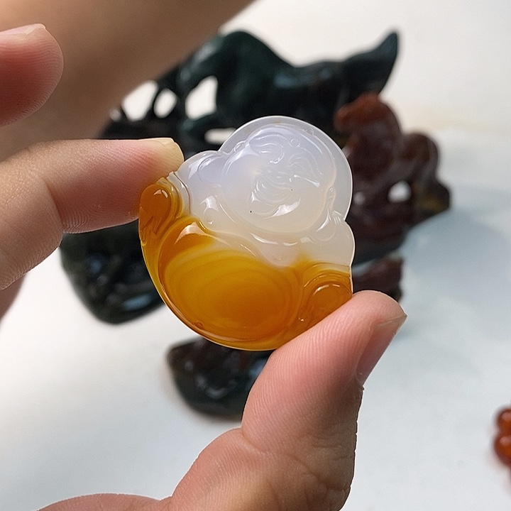 未镶嵌颈饰玛瑙/玉髓