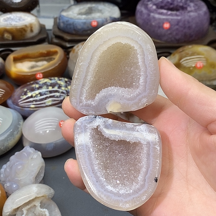 摆件未镶嵌紫晶聚宝盆