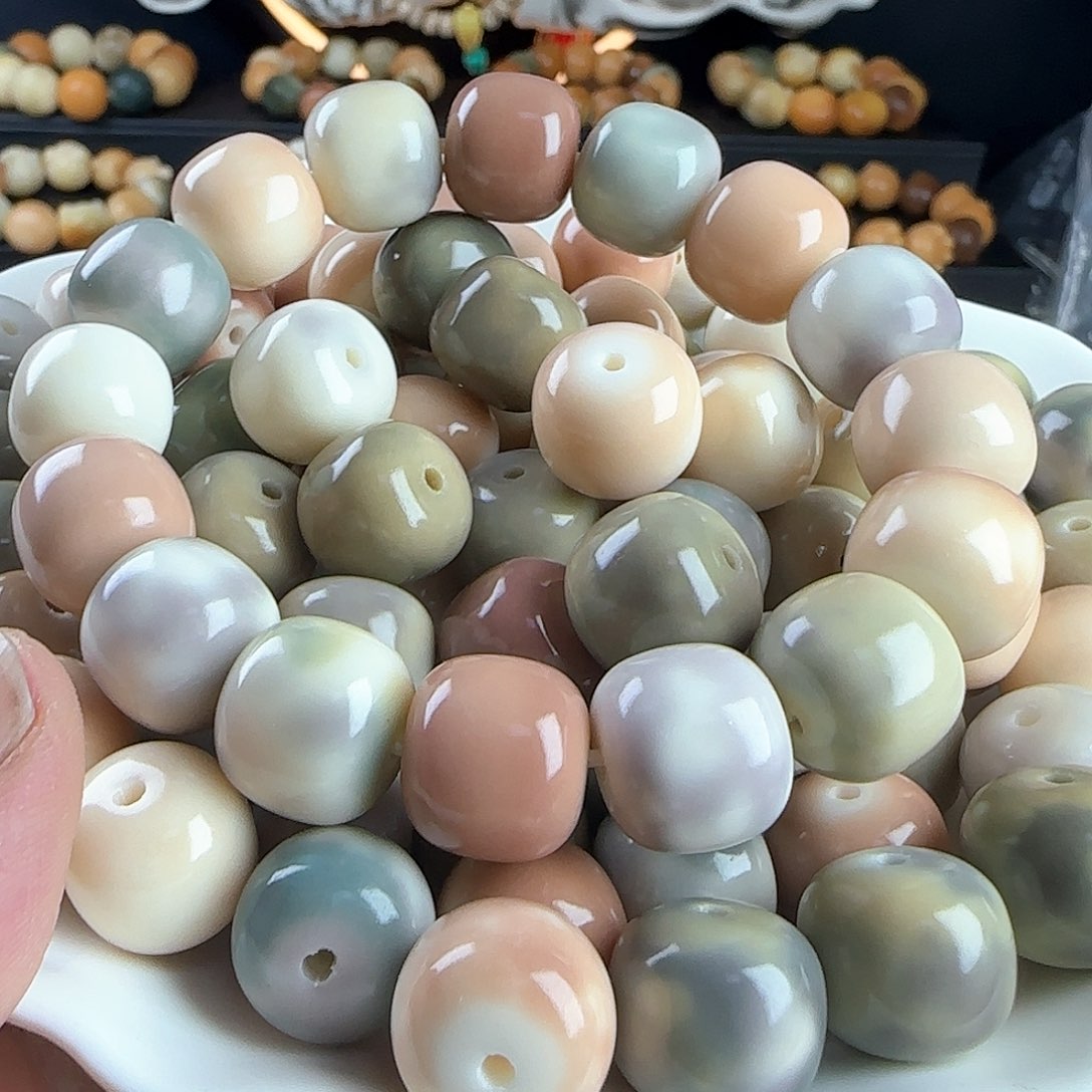 菩提根/象牙果吊坠卡14.7玫瑰庄园16颗