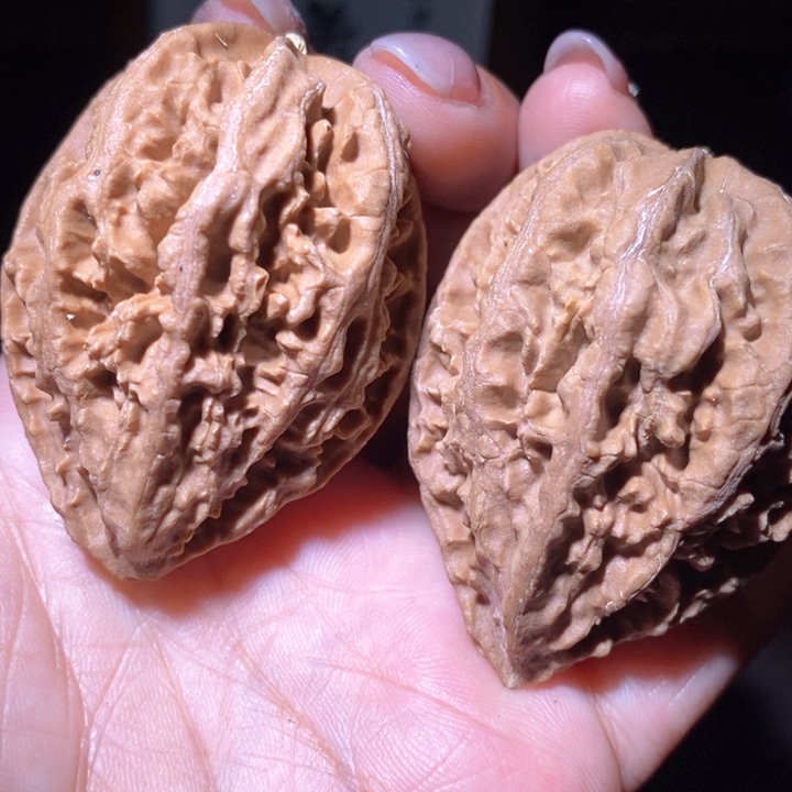 文玩核桃把件东北野生楸子小美23