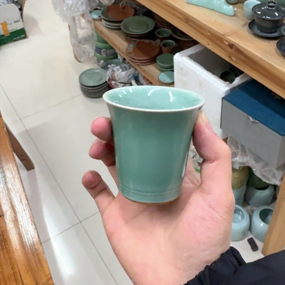 龙泉青瓷茶具微瑕6500