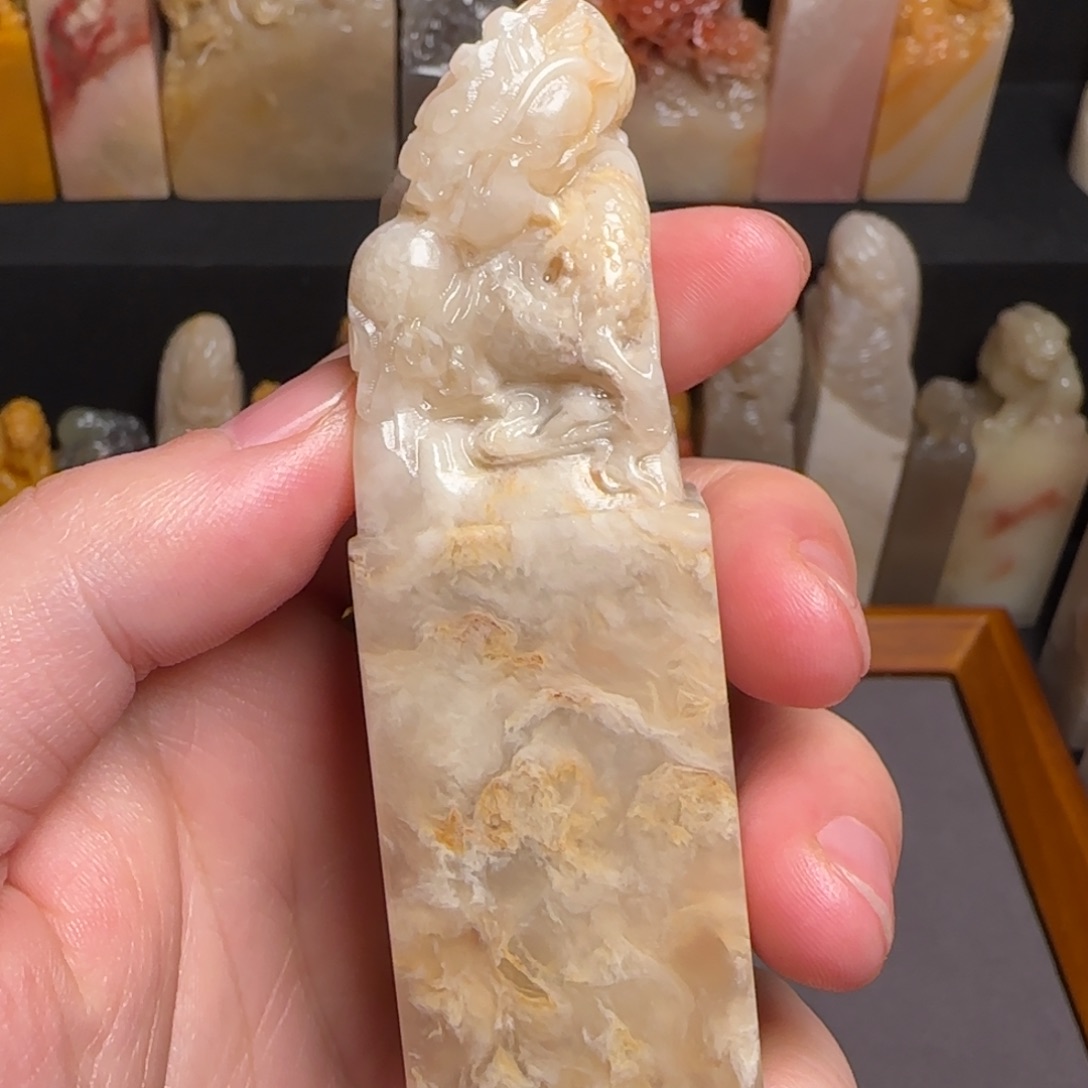 巴林石印石冻石，