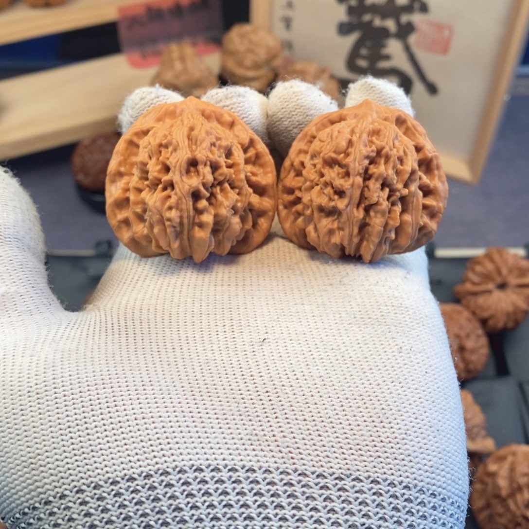 文玩核桃把件43尺挂月峰四座楼s433