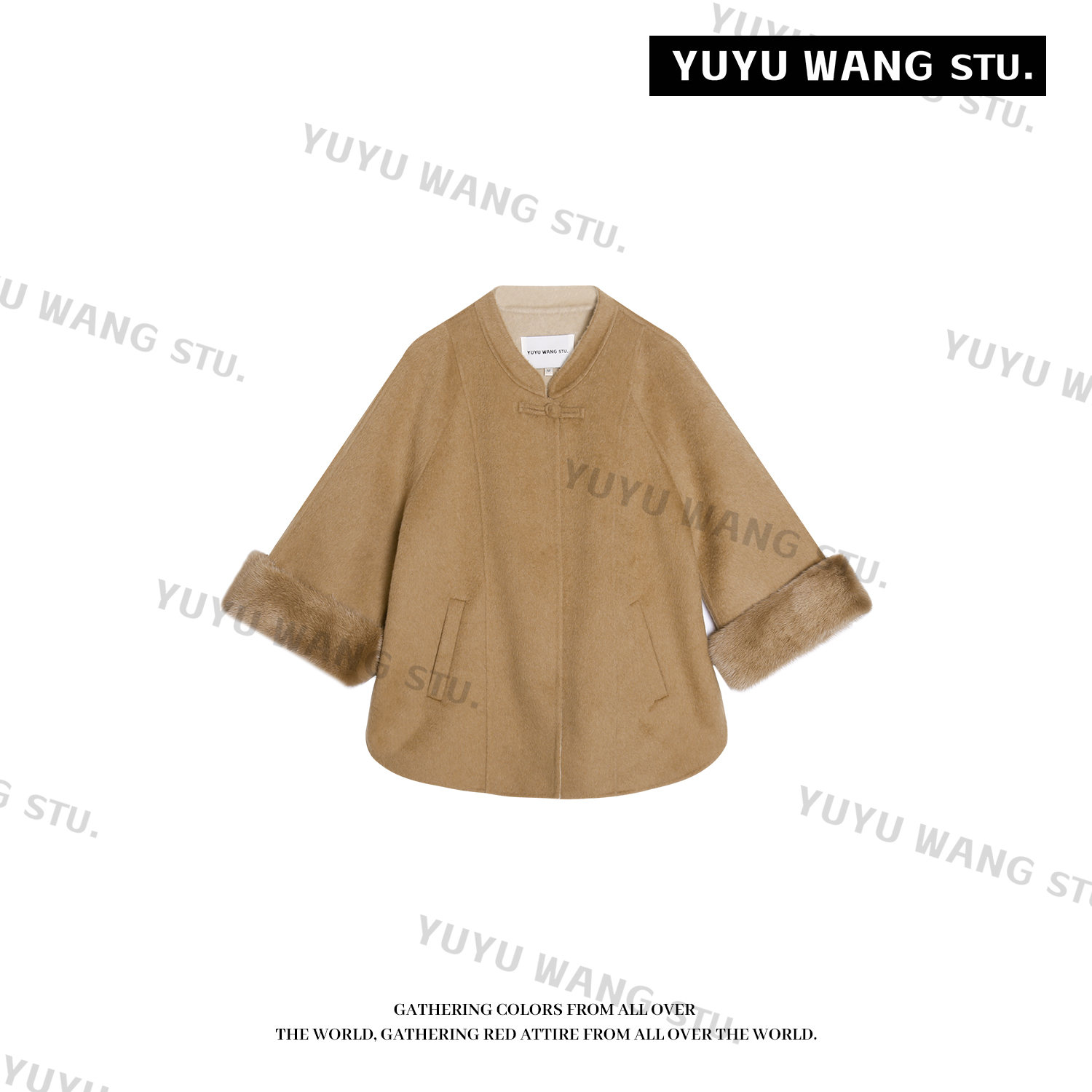 YUYU WANG 【松月】羊毛大衣 RBJ2FD022