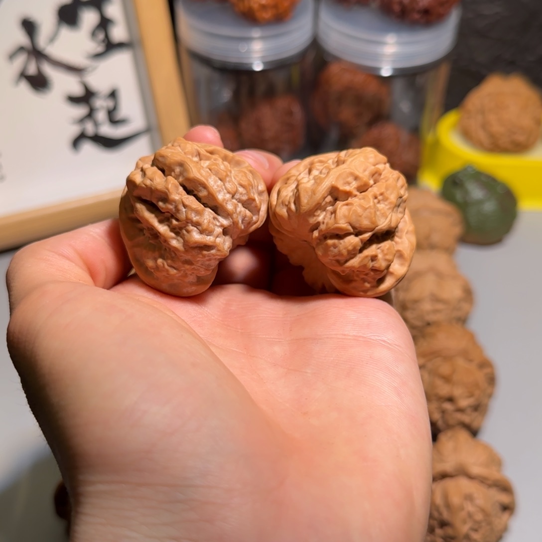 文玩核桃吊坠M**怀柔蛤蟆头40