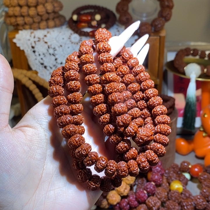 束***己手串金刚菩提116玉华满肉树王高货一物