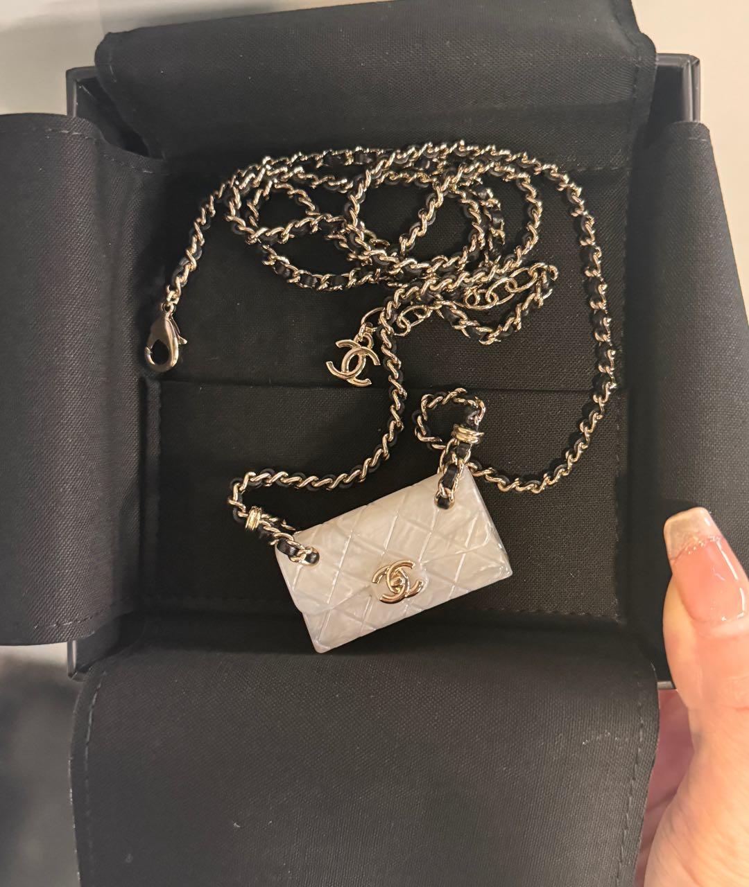 99新 Chanel/香奈儿 香奈儿 树脂毛衣链