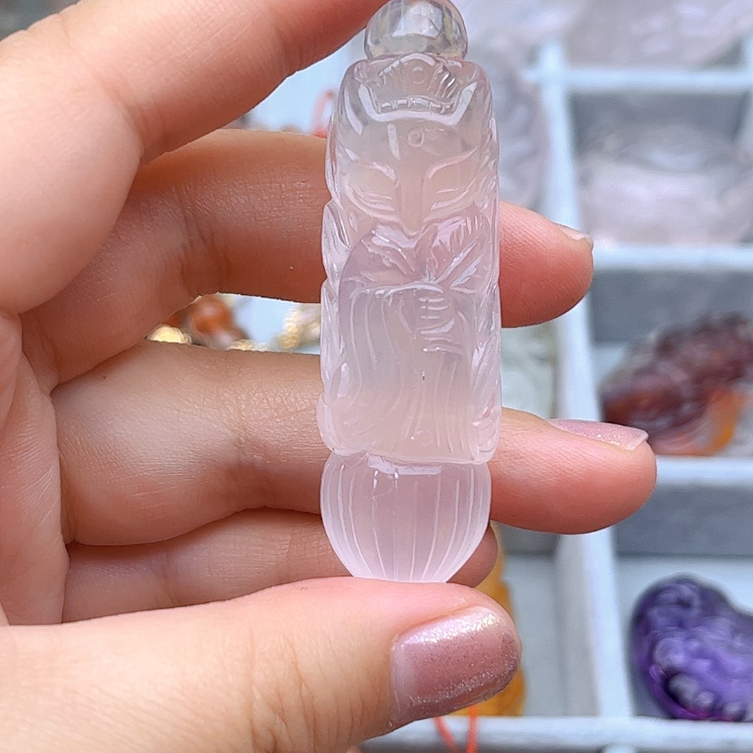 水晶吊坠(不含链)未镶嵌