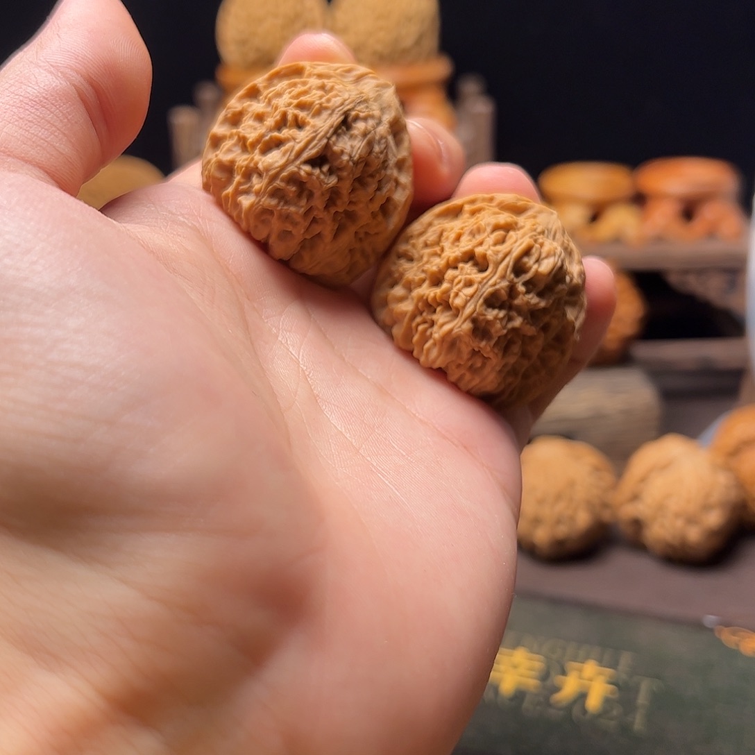 文玩核桃把件看*37正桩涿鹿南疆石