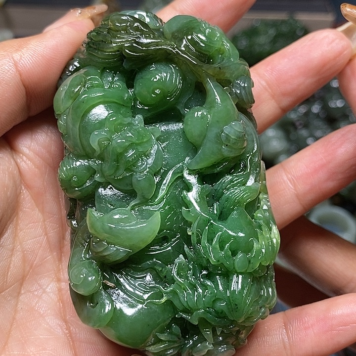 和田玉挂件未镶嵌