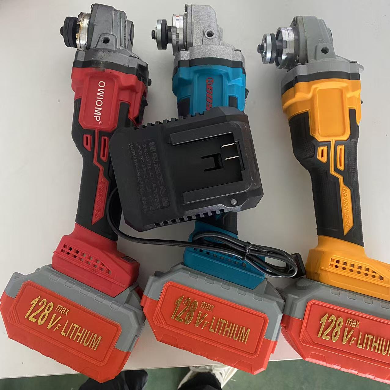 5030电机库存锂电无刷角磨机